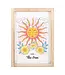 The Sun Celestial Framed Wall Art Print