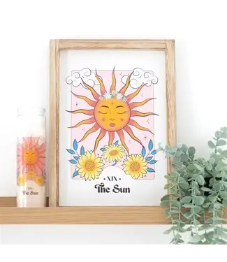 Something Different The Sun Celestial Framed Wall Art Print