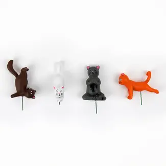 Gift Republic Plant Pot Yoga Cat Markers