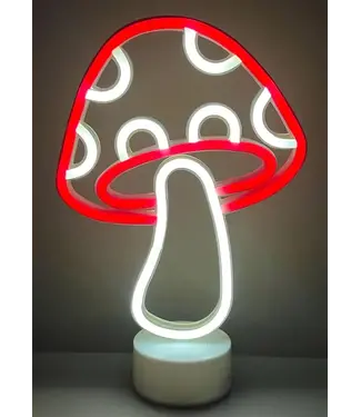 Streamline Mushroom Neon Light