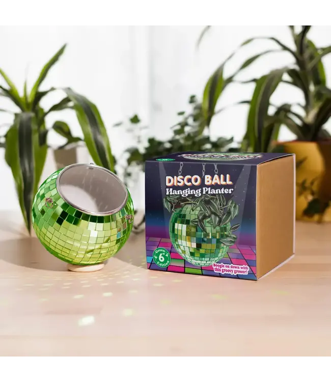Green Disco Planter: Groove Up Your Garden!