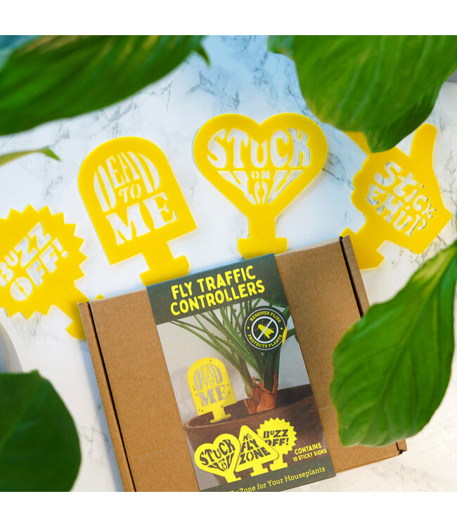 Fly Bye-Bye: Sticky Traffic Controllers