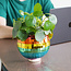 Rainbow Disco Planter: Light Up Your Garden!