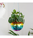 Rainbow Disco Planter: Light Up Your Garden!