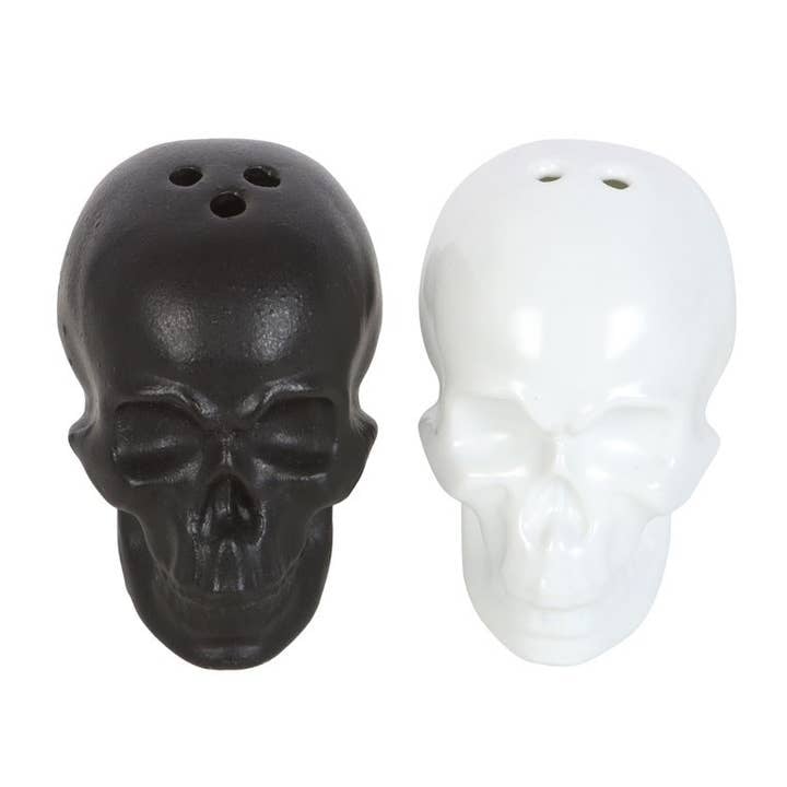 Skull Salt and Pepper Shakers Set