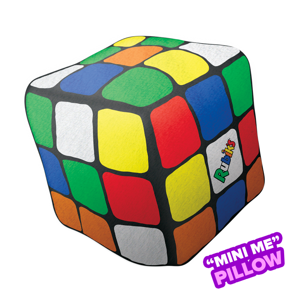 Mini Rubik's Cube Microbead Pillow