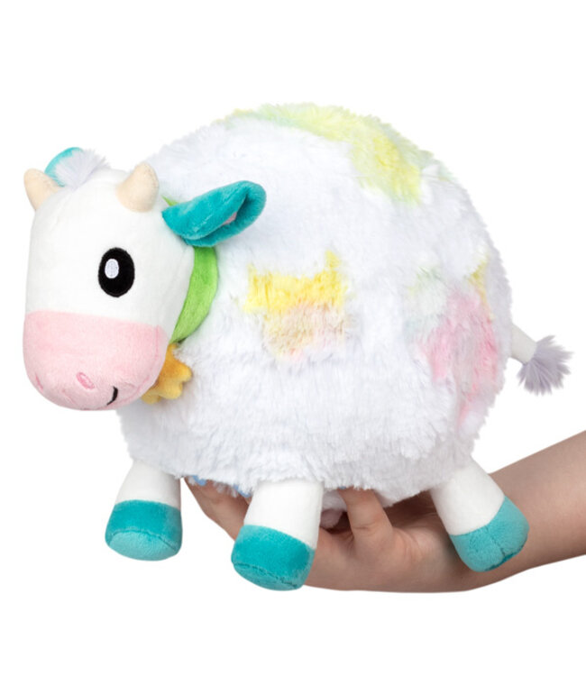 Mini Tie Dye Cow: Pastel Hugs & Cotton Candy Clouds!