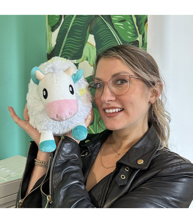 Mini Tie Dye Cow: Pastel Hugs & Cotton Candy Clouds!