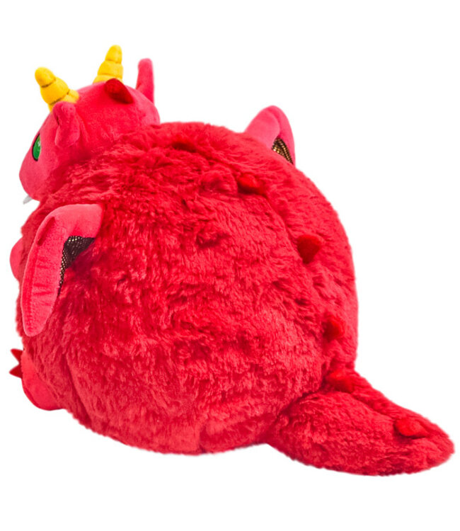 Mini Red Dragon: Cuddles and Comic Wisdom!
