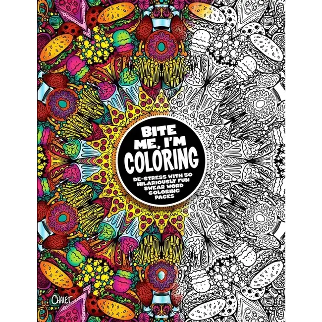 Color Me Naughty: Bite Me, I'm Colouring Book