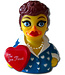 The Love Float Duck - A Quacking Tribute to Lucy!
