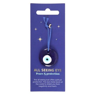 Something Different All Seeing Eye Glass Charm