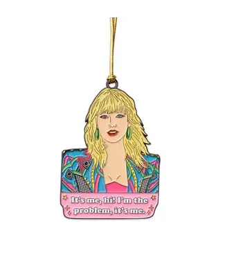 The Found Taylor It's Me, Hi! Enamel Ornament