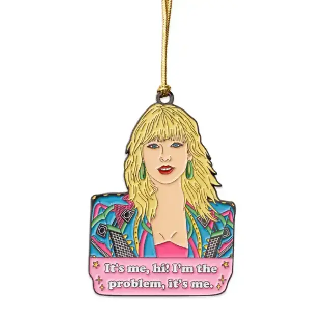 Taylor Ornament: Shine Bright, Hi!