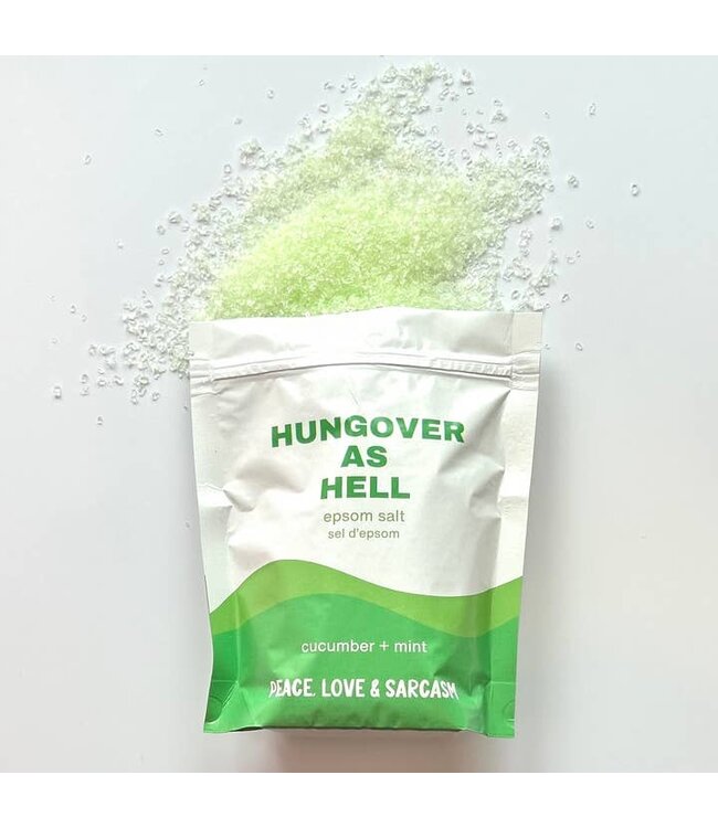 Hungover as Hell: Soak Away the Pain!