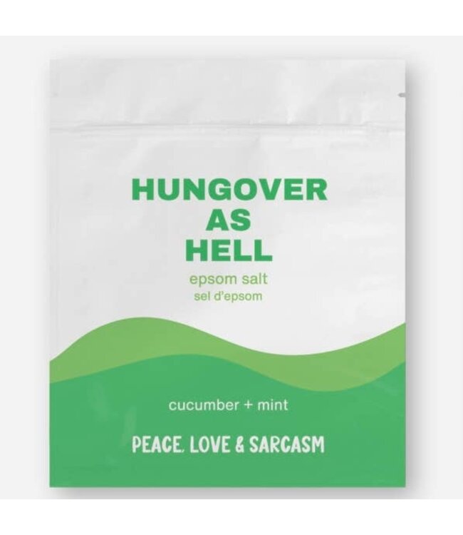 Hungover as Hell: Soak Away the Pain!