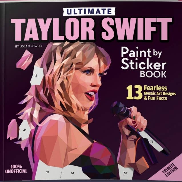 Taylor Swift Sticker Art Book