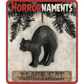 Horrornaments Black Cat Ornament