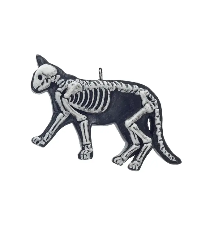 Cat Bones Ornament - Purrfectly Eerie!