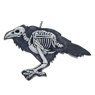 Horrornaments Crow Bones Flatback Ornament