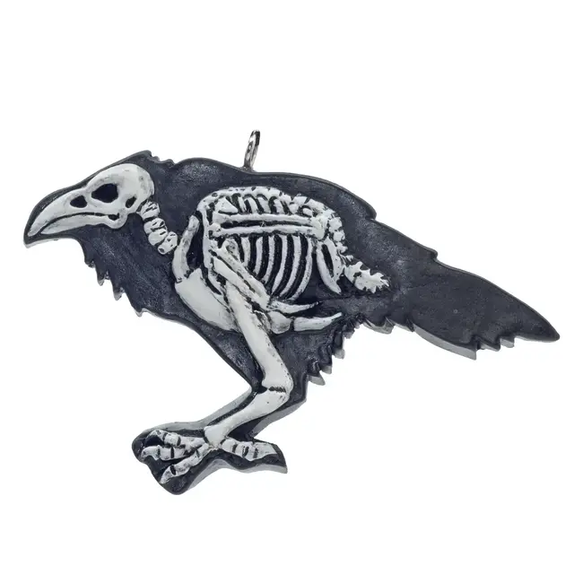 Crow Bones Flatback Ornament