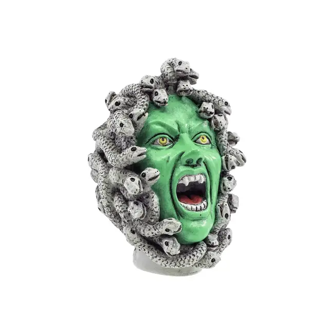 Medusa Ornament - Gaze at Your Own Risk!