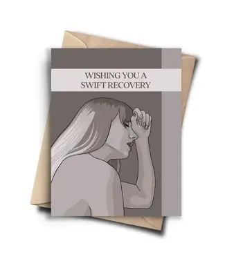 Pop Cult Paper Wishing You A Swift Recovery Card