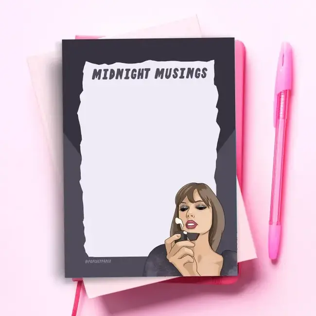 Midnight Musings Notepad