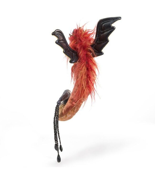 Phoenix Wristlet Puppet - A Fiery Fashion Statement!
