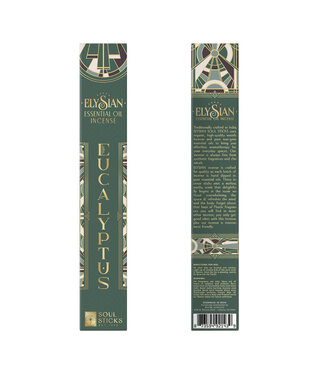 Designs by Deekay Inc. Eucalyptus Elysian Essential Oil Incense Sticks