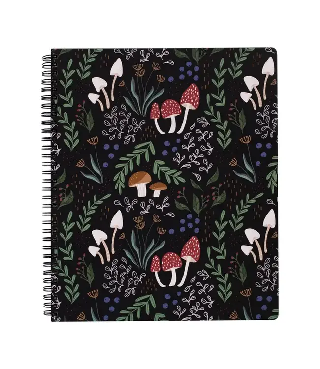 Large Notebook- Mushroom