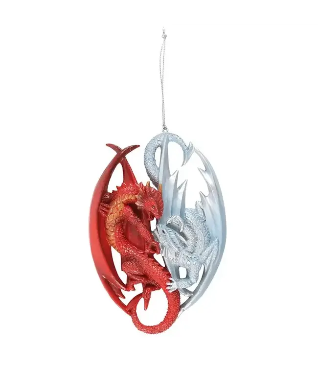Dragons Unite: Fire & Ice Ornament!