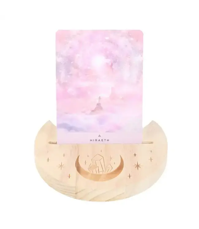Moonlit Magic: Crystal Tarot Card Stand!