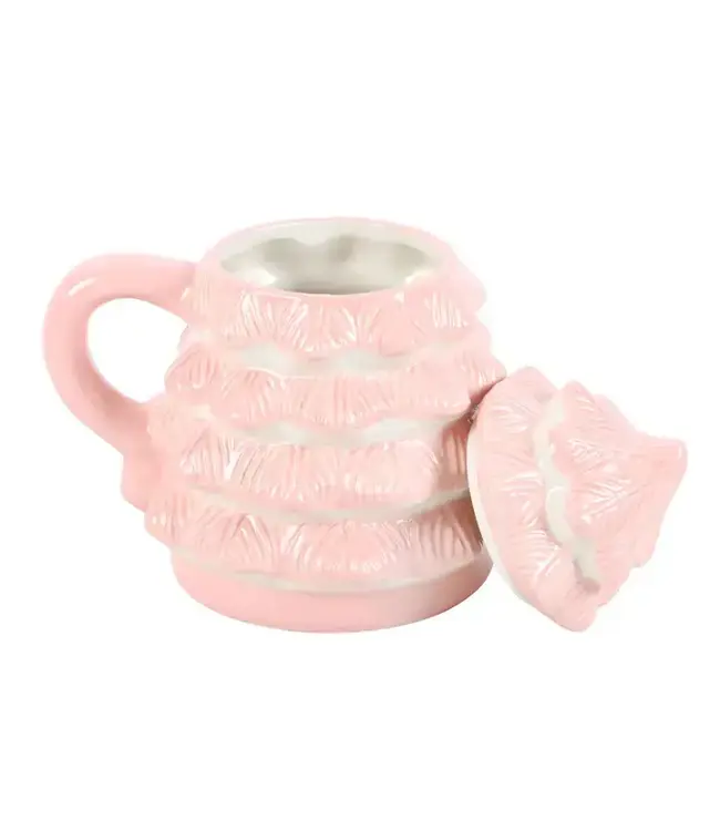 Tree-mendous Sips: Pink Christmas Mug!