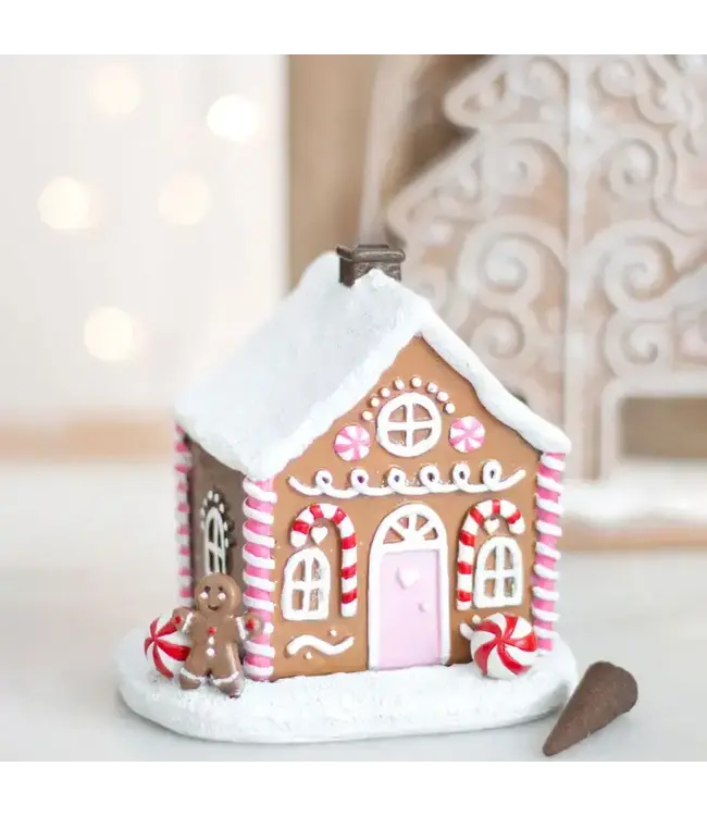 Sweet Scents: Gingerbread House Incense Burner!