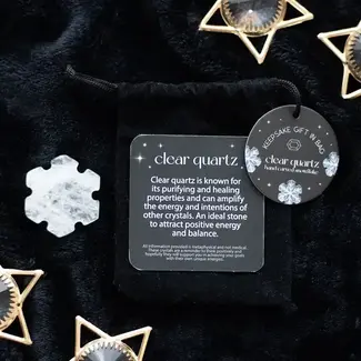 Something Different Clear Quartz Crystal Snowflake