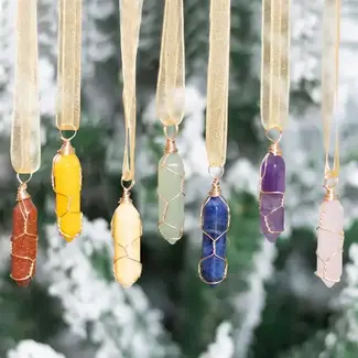 Something Different 7 Crystal Christmas Tree Decorations