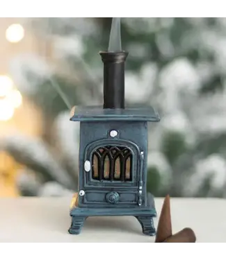 Something Different Stove Shaped Incense Cone Burner