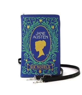 Comeco Inc. Jane Austen Novels Book Clutch