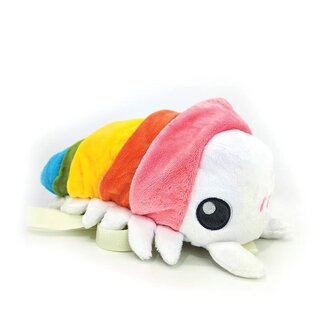 Comeco Inc. Rainbow Roly Poly Plush Backpack
