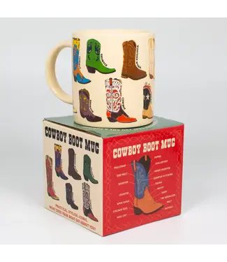 Unemployed Philosophers Guild Cowboy Boot Mug