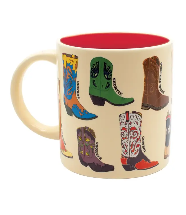 Saddle Up Your Sips: The Cowboy Boot Mug!