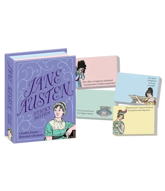 Sticky Notes with Austen's Charm: Write with Wit!
