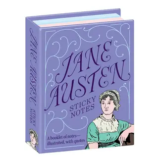 Unemployed Philosophers Guild Jane Austen Sticky Notes