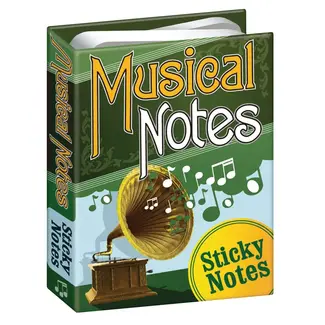 Unemployed Philosophers Guild Musical Notes Sticky Notes