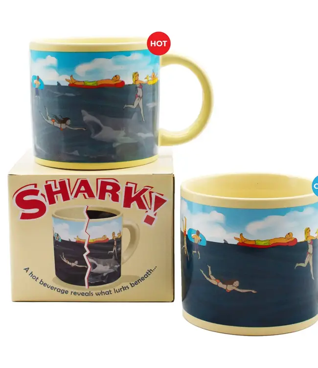 Make Waves: Shark! Heat-Changing Mug
