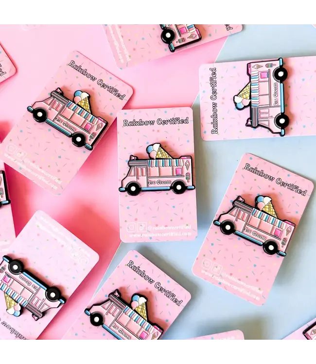 Serve Up Pride: Transgender Ice Cream Truck Pin