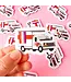 Love on the Move: Lesbian Truck Sticker!