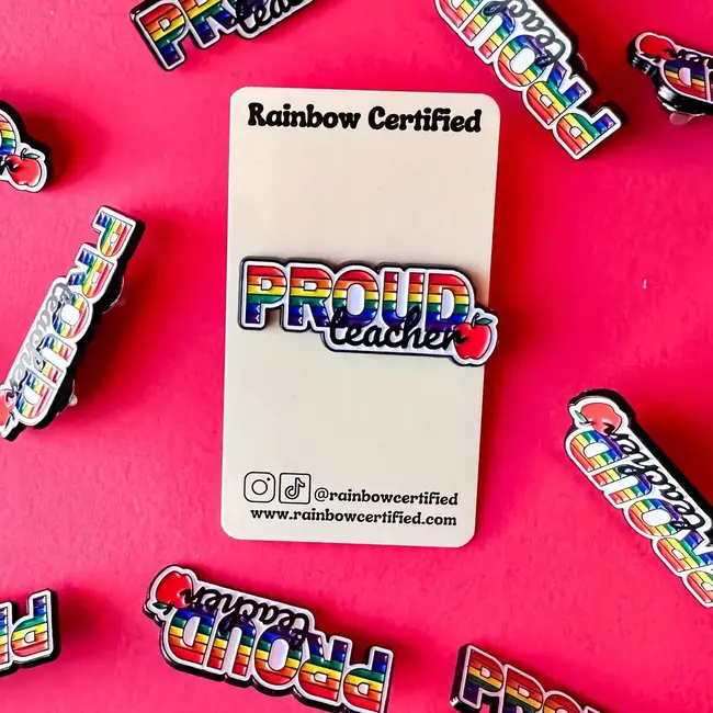 Rainbow Vibes for Proud Teachers!
