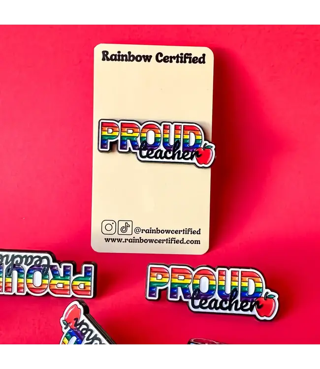 Rainbow Vibes for Proud Teachers!